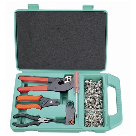 Homevision Technology 14 pcs Tools Kit with BNC - Green Case HV330AT